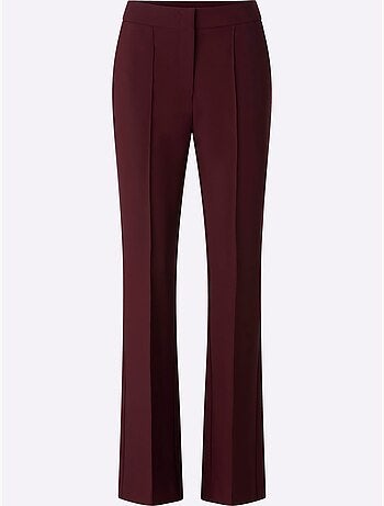 Pantalon tailleur nervures flatteuses - taille standard - helline