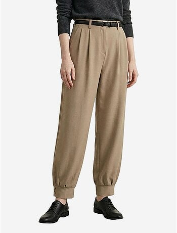 Pantalon tailleur taille haute my fashion