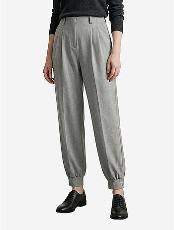 Pantalon tailleur taille haute my fashion