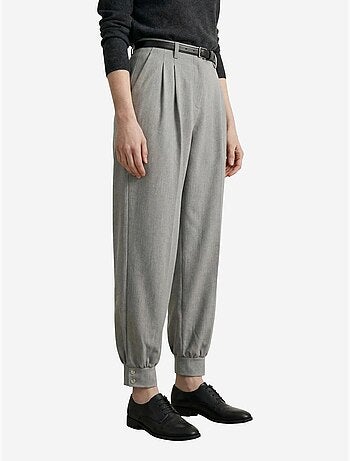 Pantalon tailleur taille haute my fashion