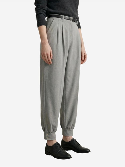 Pantalon tailleur taille haute my fashion - Kiabi