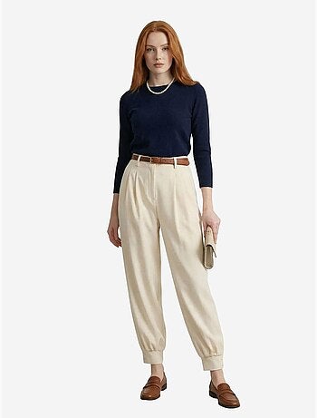Pantalon tailleur taille haute my fashion