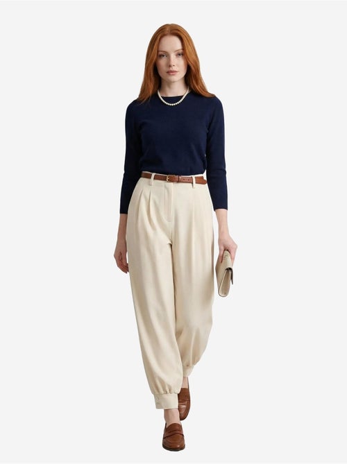 Pantalon tailleur taille haute my fashion - Kiabi Pantalon tailleur taille haute my fashion - Kiabi