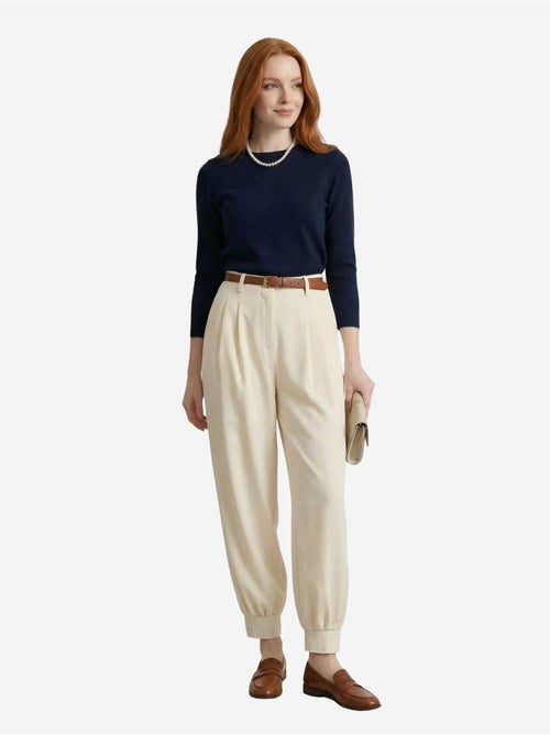 Pantalon tailleur taille haute my fashion - Kiabi Pantalon tailleur taille haute my fashion - Kiabi