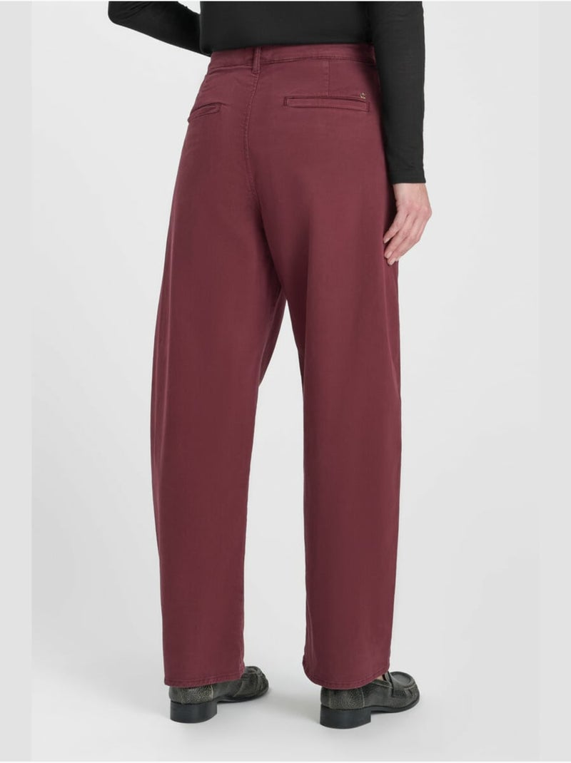 Pantalon tasia loose, large 'le temps des cerises' Rouge - Kiabi