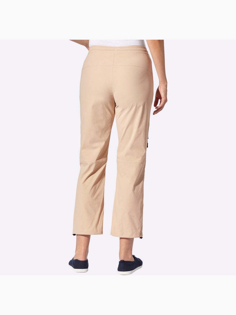 Pantalon Technique Ceinture Avec Coulisse - Taille Standard - Witt Beige - Kiabi