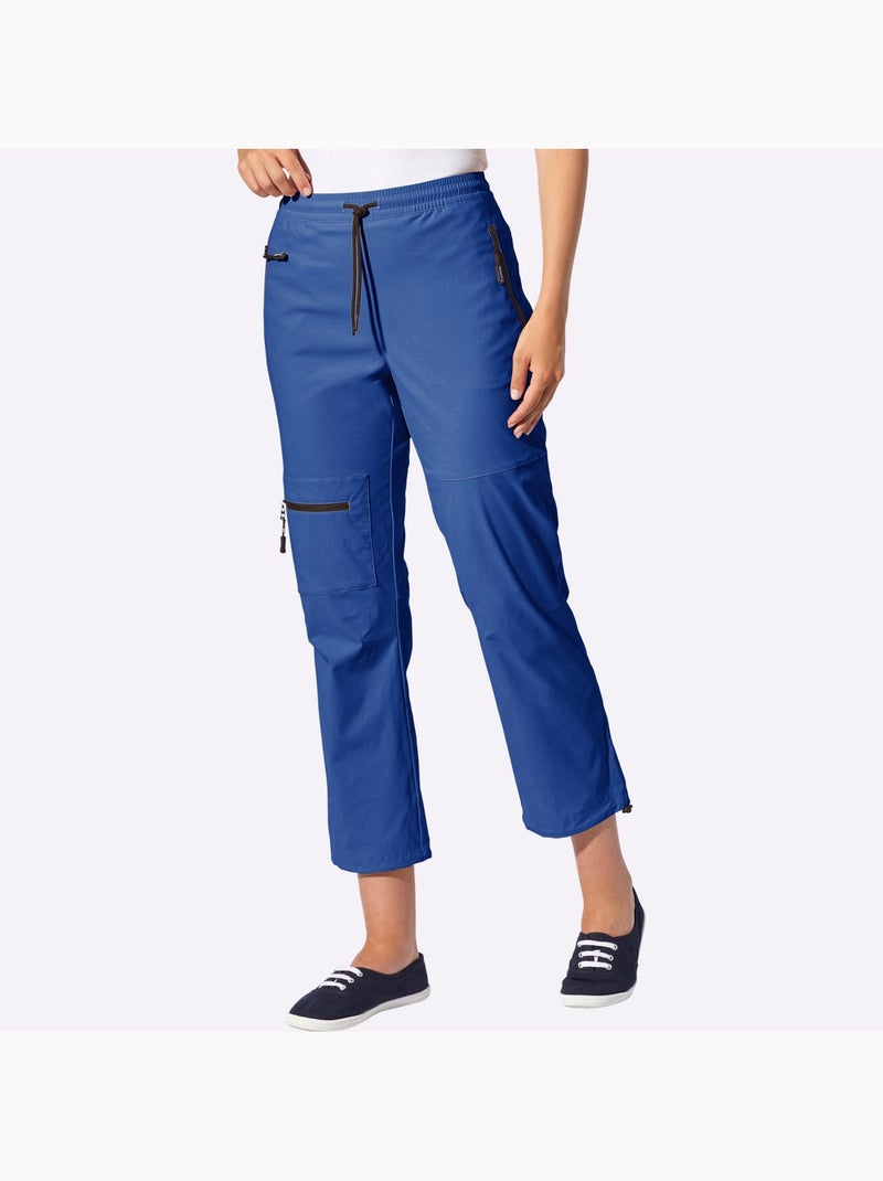 Pantalon Technique Ceinture Avec Coulisse - Taille Standard - Witt Bleu jean - Kiabi