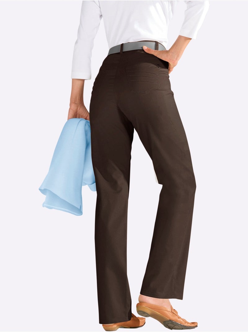 Pantalon Technique Revêtement Nano Imperméable - Taille Courte - Witt Moka - Kiabi