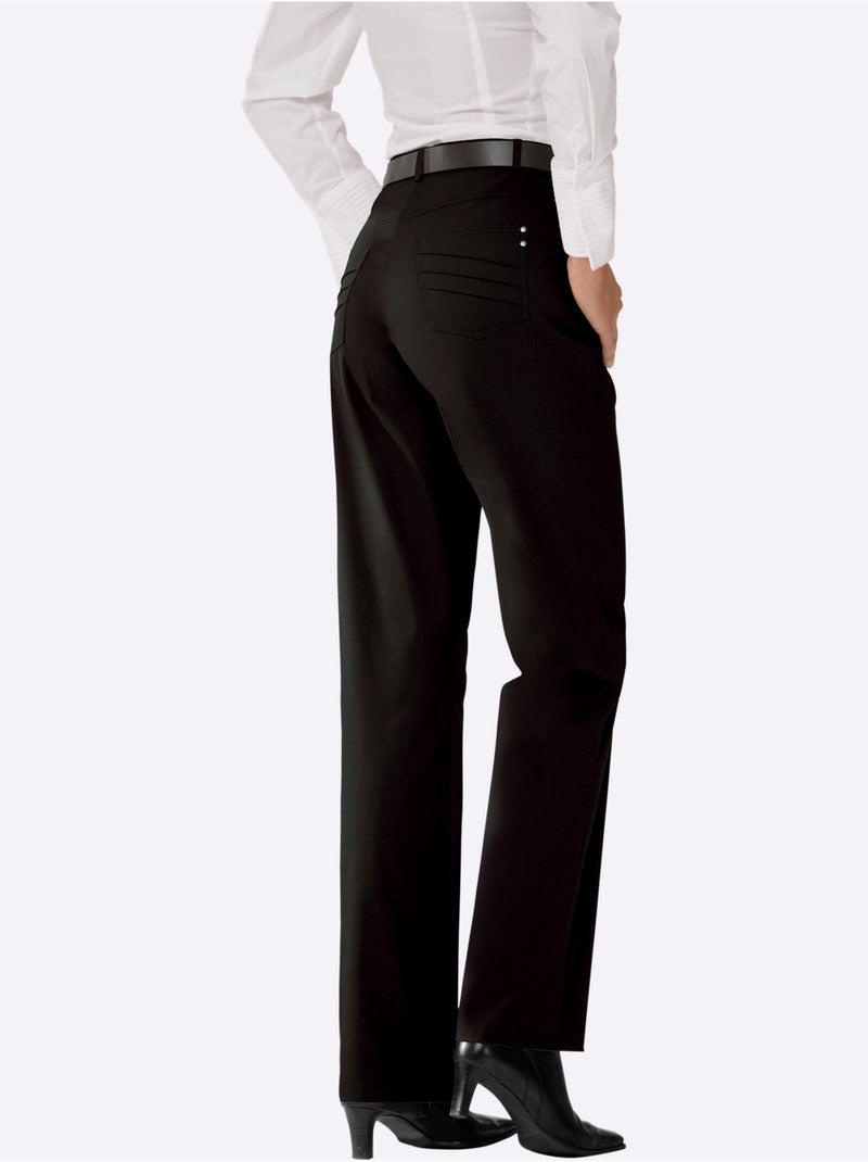 Pantalon Technique Revêtement Nano Imperméable - Taille Longue - Witt Noir - Kiabi