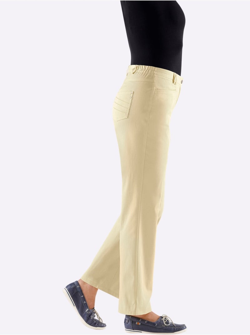 Pantalon Technique Revêtement Nano Imperméable - Taille Standard - Witt Jaune clair - Kiabi