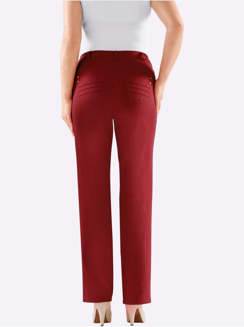 Pantalon Technique Revêtement Nano Imperméable - Taille Standard - Witt Rouge - Kiabi