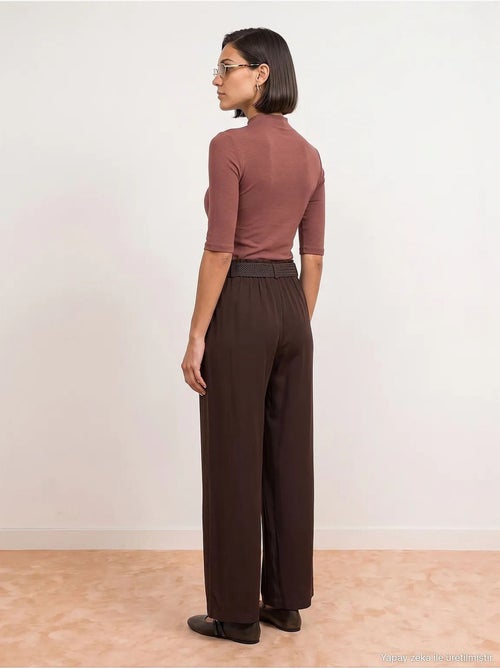 Pantalon tencel dilvin - Kiabi Pantalon tencel dilvin - Kiabi