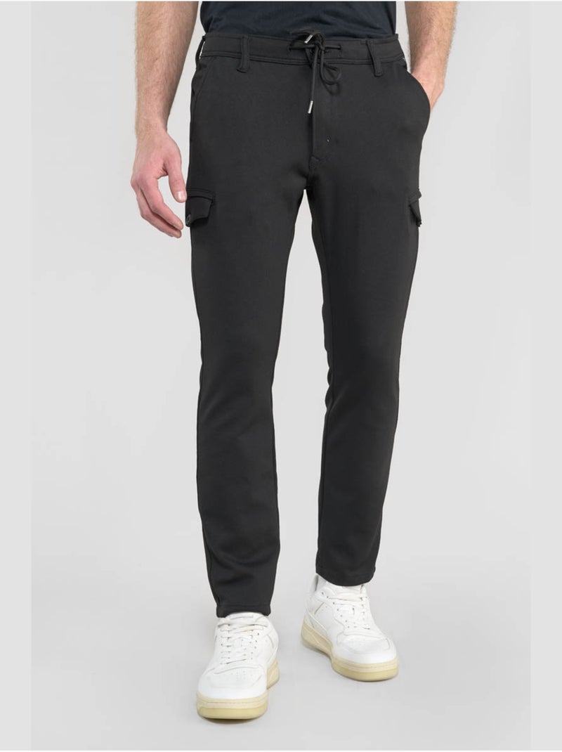 Pantalon THOMAS jogpant 'Le Temps Des Cerises' Noir - Kiabi