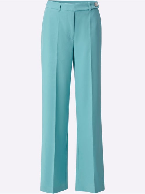 Pantalon Tissé 63% Lyocell (tencel) - Taille Standard - Helline - Kiabi