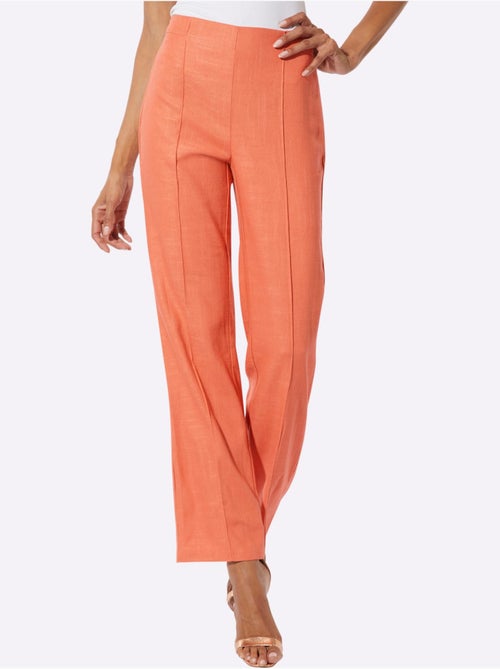 Pantalon Tissé Avec Viscose - Taille Standard - Helline - Kiabi