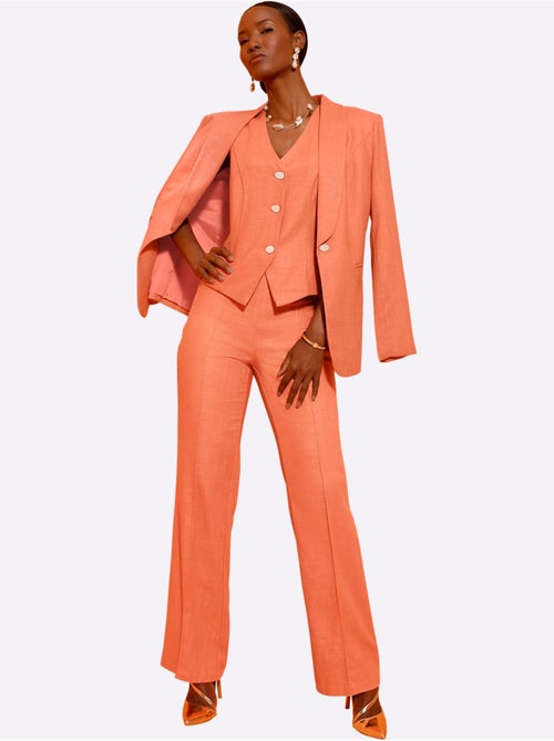 Pantalon Tissé Avec Viscose - Taille Standard - Helline - Kiabi