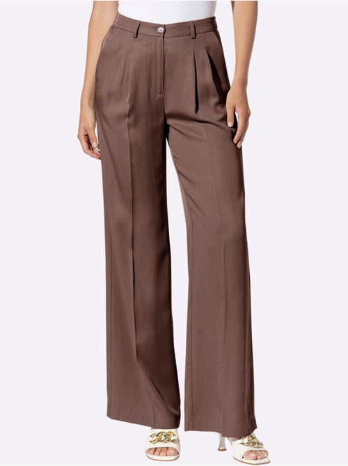 Pantalon Tissé Pur Lyocell - Taille Standard - Helline - Kiabi