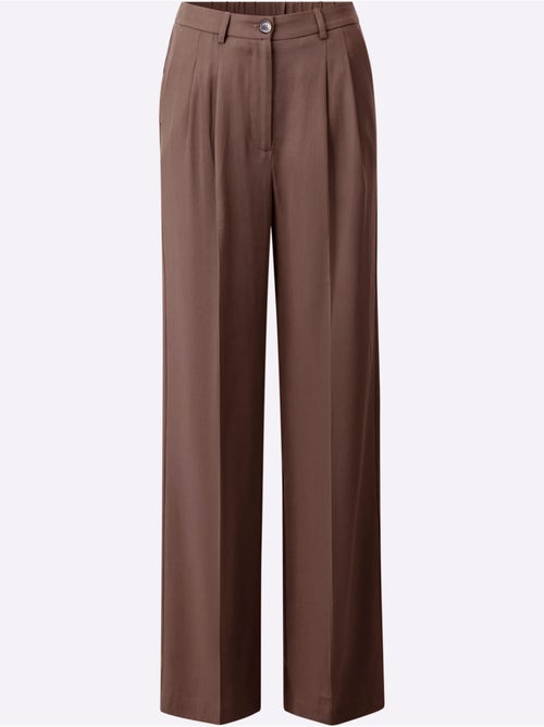 Pantalon Tissé Pur Lyocell - Taille Standard - Helline - Kiabi