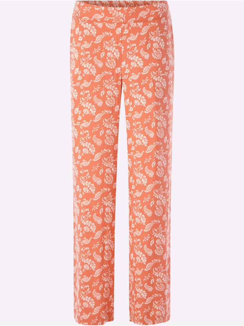 Pantalon Tissé Qualité Tissée - Taille Standard - Helline Ecru - Kiabi