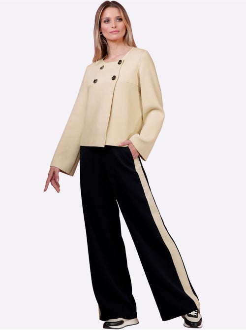 Pantalon Tissé Qualité Tissée - Taille Standard - Helline - Kiabi