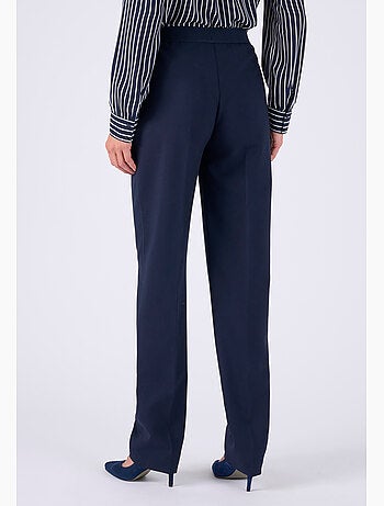 Pantalon tissu fluide enfilable - Damart