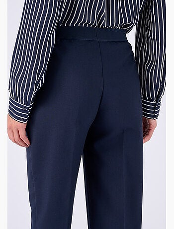 Pantalon tissu fluide enfilable - Damart