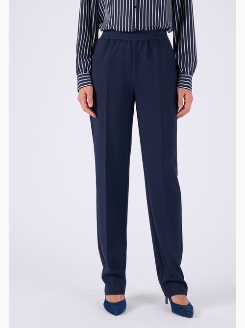 Pantalon tissu fluide enfilable - Damart - Kiabi