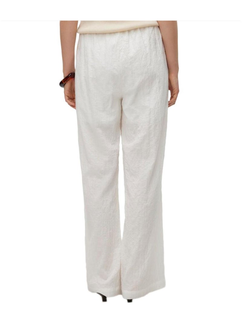 Pantalon Toile Femme Vero Moda Blanc - Kiabi