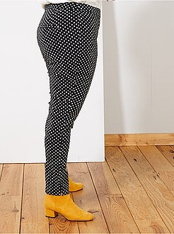 Pantalon toile skinny - Kiabi