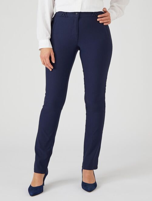 Pantalon toile stretch - Damart - Kiabi