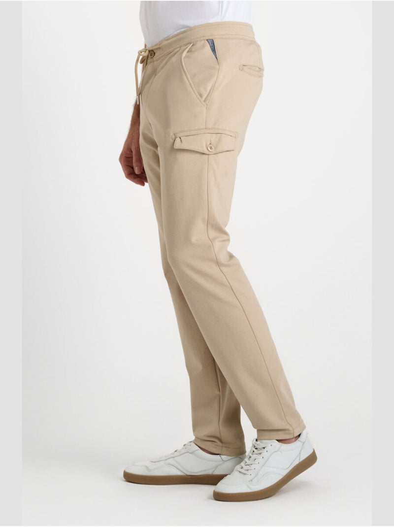 Pantalon TOM droite en jeans 'Le Temps Des Cerises' Beige - Kiabi