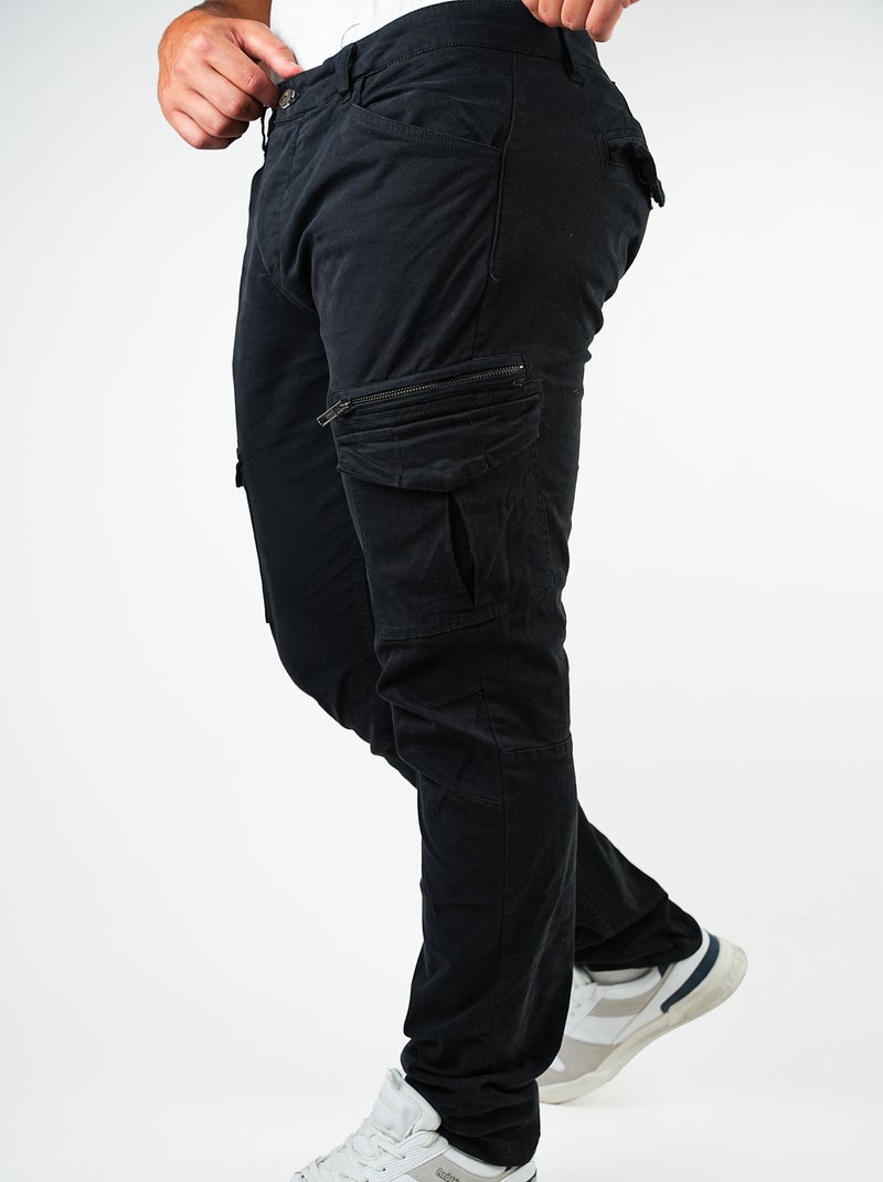 Pantalon  Tonvui 3 Tarter Redskins Noir - Kiabi