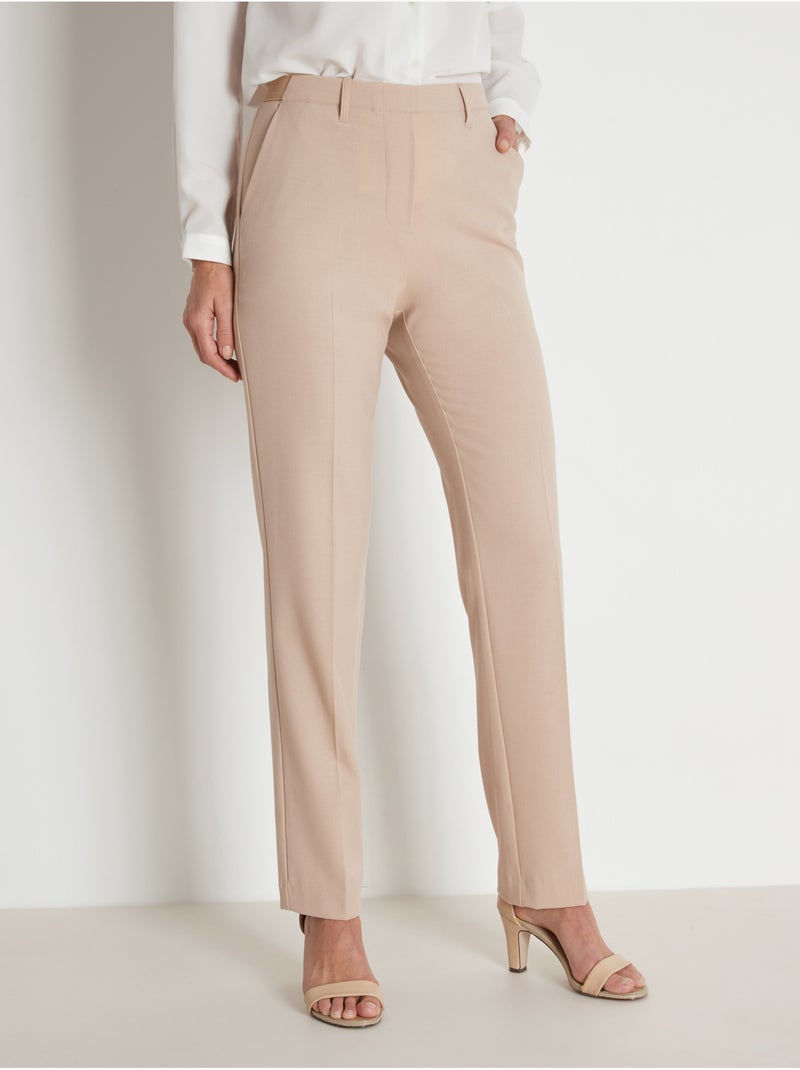 Pantalon tout élastiqué - DAXON Beige - Kiabi