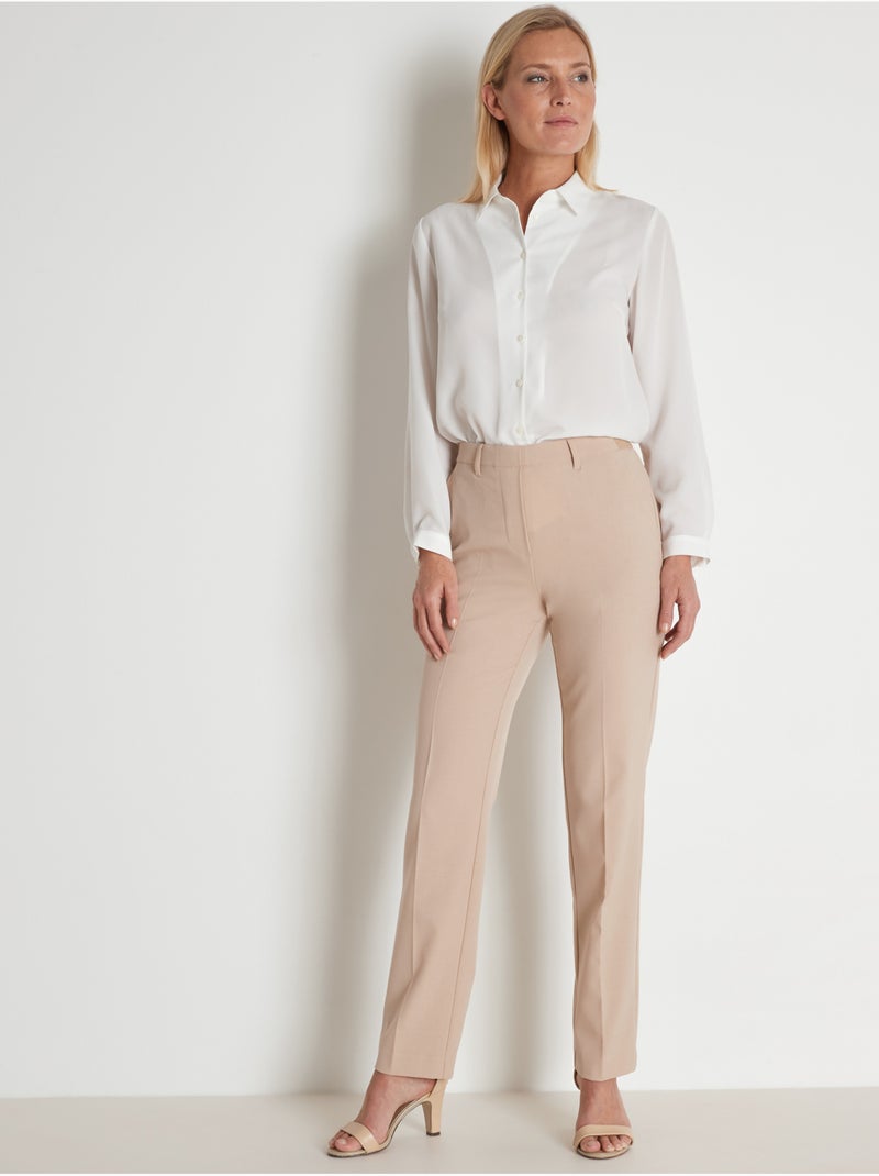 Pantalon tout élastiqué - DAXON Beige - Kiabi
