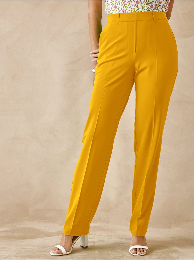 Pantalon tout élastiqué - DAXON Miel - Kiabi