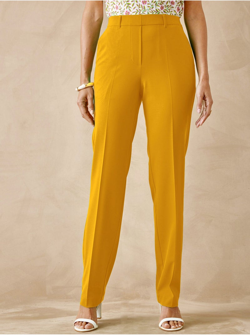 Pantalon tout élastiqué - DAXON Miel - Kiabi