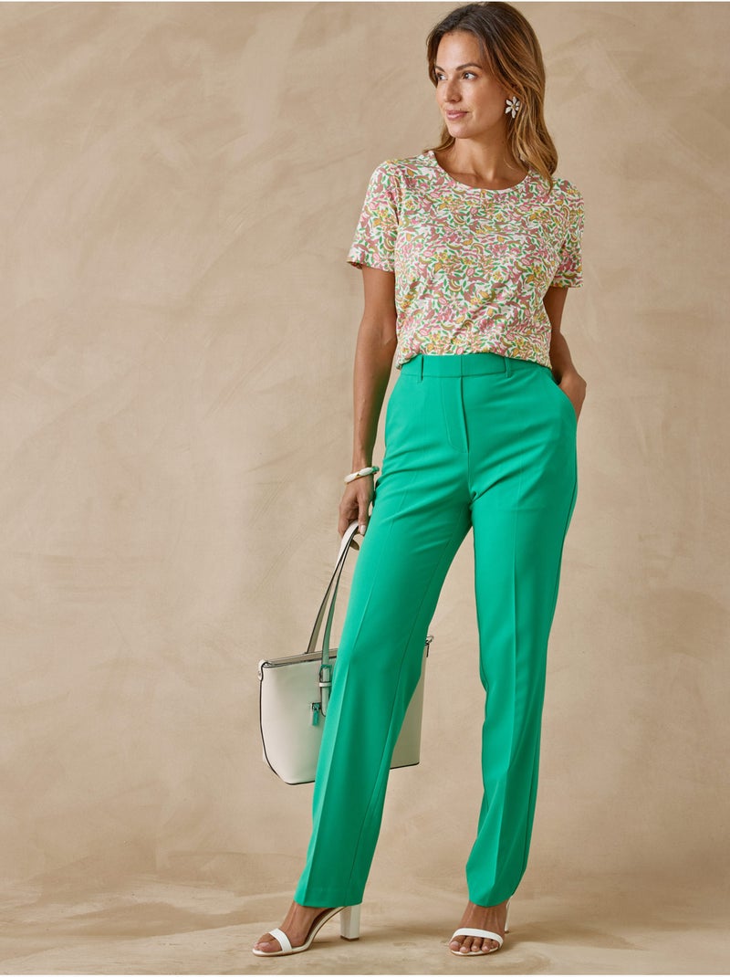 Pantalon tout élastiqué - DAXON Vert - Kiabi