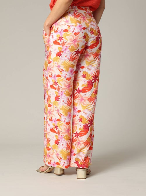 Pantalon tropical  en viscose avec braguette 'Deeluxe' - Kiabi