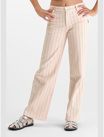 Pantalon TYKOGI droite en jeans 'Le Temps Des Cerises'