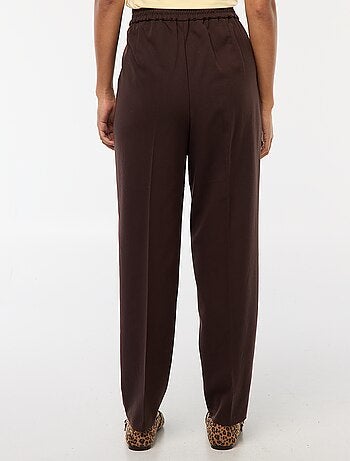 Pantalon type jogger uni