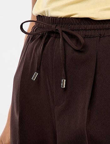 Pantalon type jogger uni