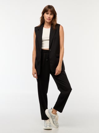 Pantalon type jogger uni