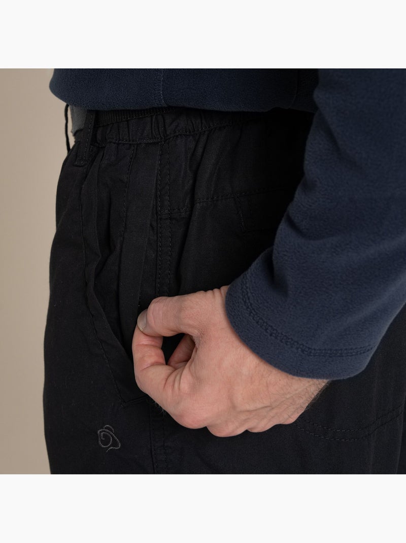 Pantalon uni 2-en-1 à taille semi-élastiquée expert kiwi - craghoppers Bleu foncé - Kiabi