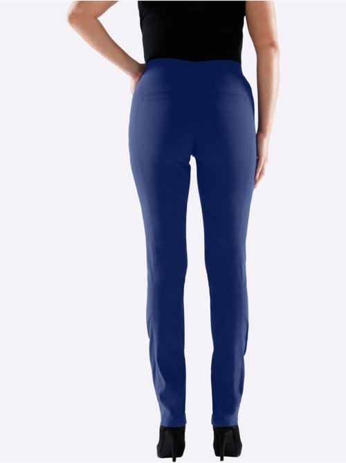 Pantalon uni à ceinture élastique et effet affinant - Taille standard - Witt - Kiabi Pantalon uni à ceinture élastique et effet affinant - Taille standard - Witt - Kiabi