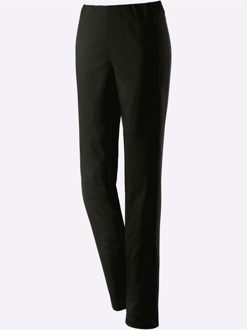 Pantalon uni à ceinture élastique et effet affinant - Taille standard - Witt - Kiabi Pantalon uni à ceinture élastique et effet affinant - Taille standard - Witt - Kiabi