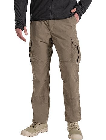 Pantalon uni à poches et taille semi-élastiquée - craghoppers