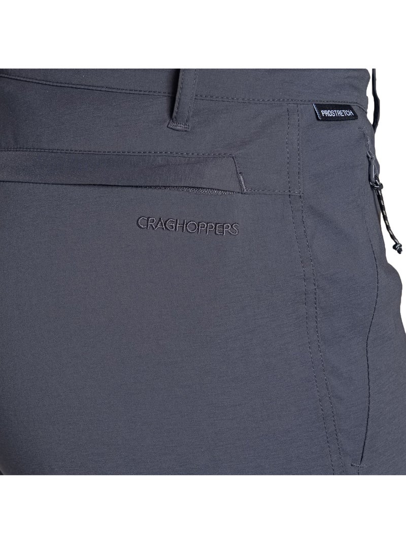 Pantalon uni à taille mi-haute kiwi pro - craghoppers Gris Gris anthracite - Kiabi