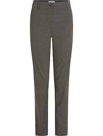 Pantalon uni à taille mi-haute kiwi pro - craghoppers