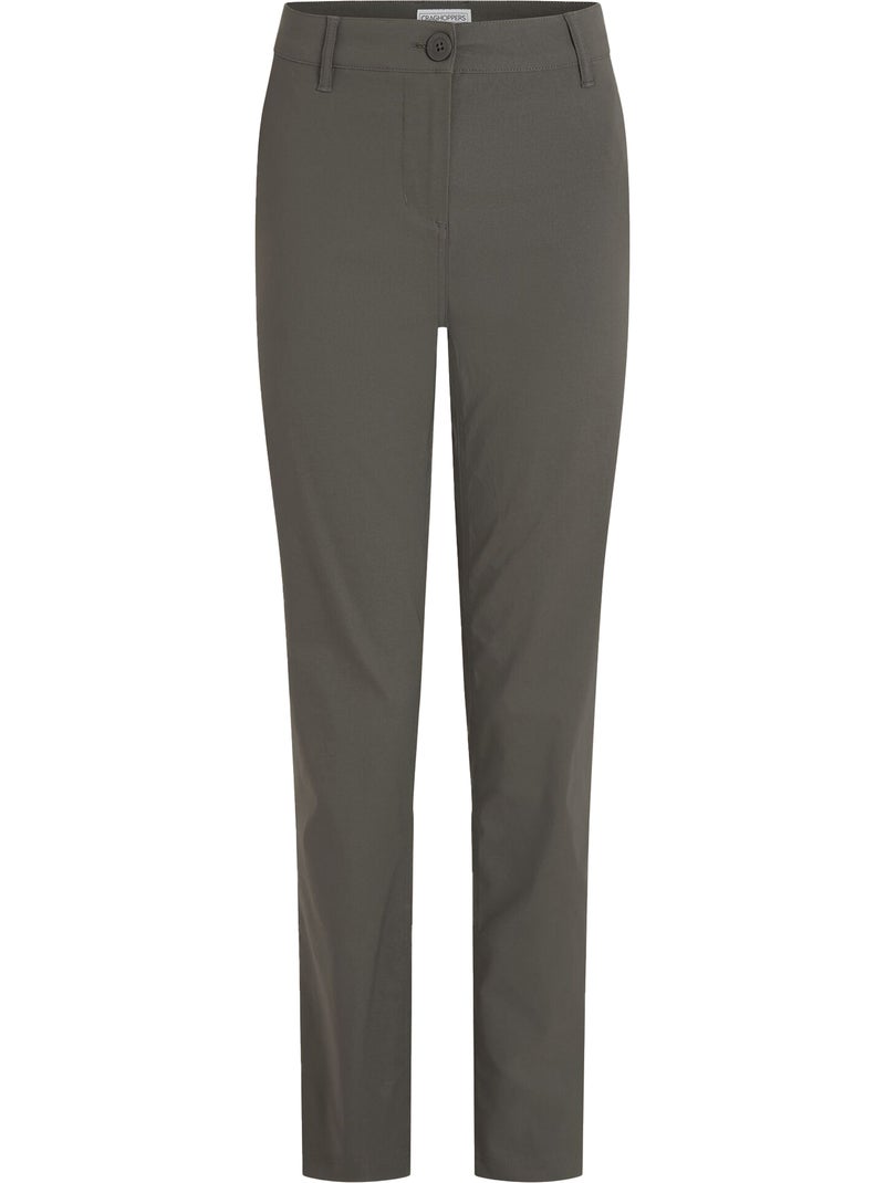 Pantalon uni à taille mi-haute kiwi pro - craghoppers Kaki - Kiabi