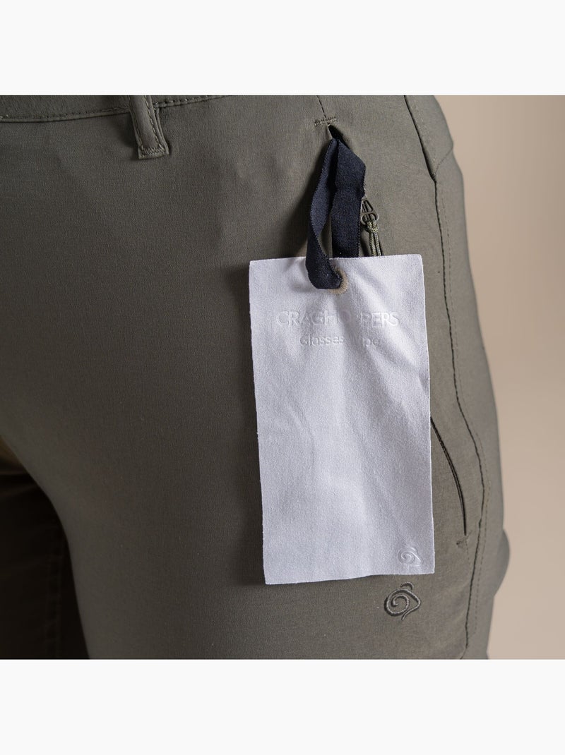 Pantalon uni à taille mi-haute kiwi pro - craghoppers Kaki - Kiabi